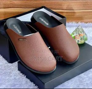 Desaudage Coffee Textured Clogs – Premium Tan Cognac Slip-Ons/Mules