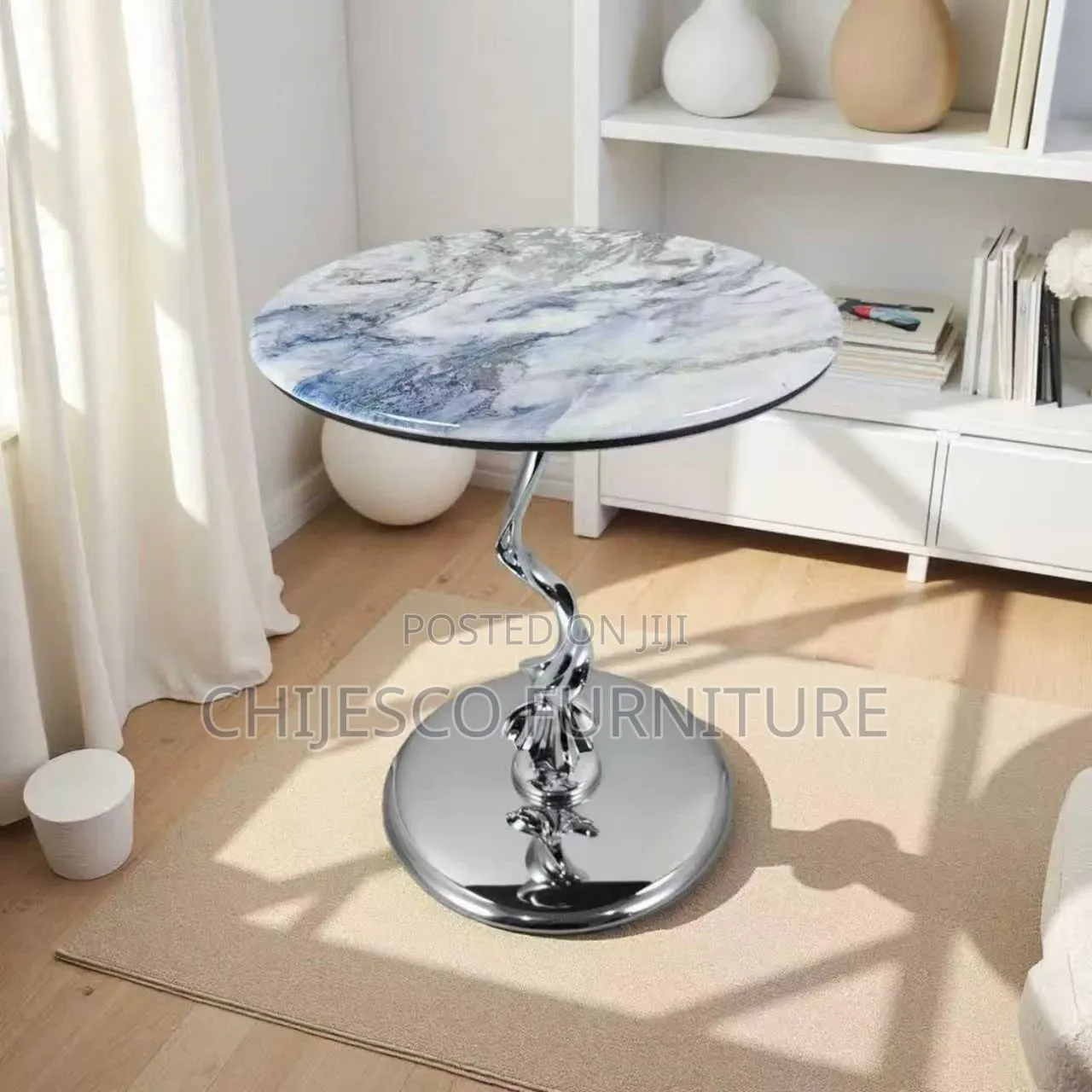 Quality Round Marble Side Stool