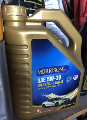 Morrison (Usa) Sae 5w-30 Fully Synthetic Engine Oil.