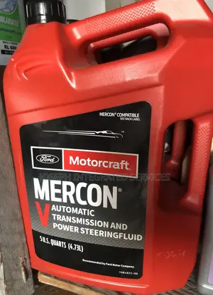 Motorcraft Mercon v Automatic Transmission and Power Steering Fluid.
