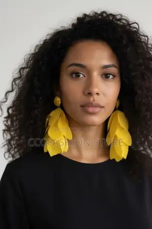Beautiful Floral Long Earrings