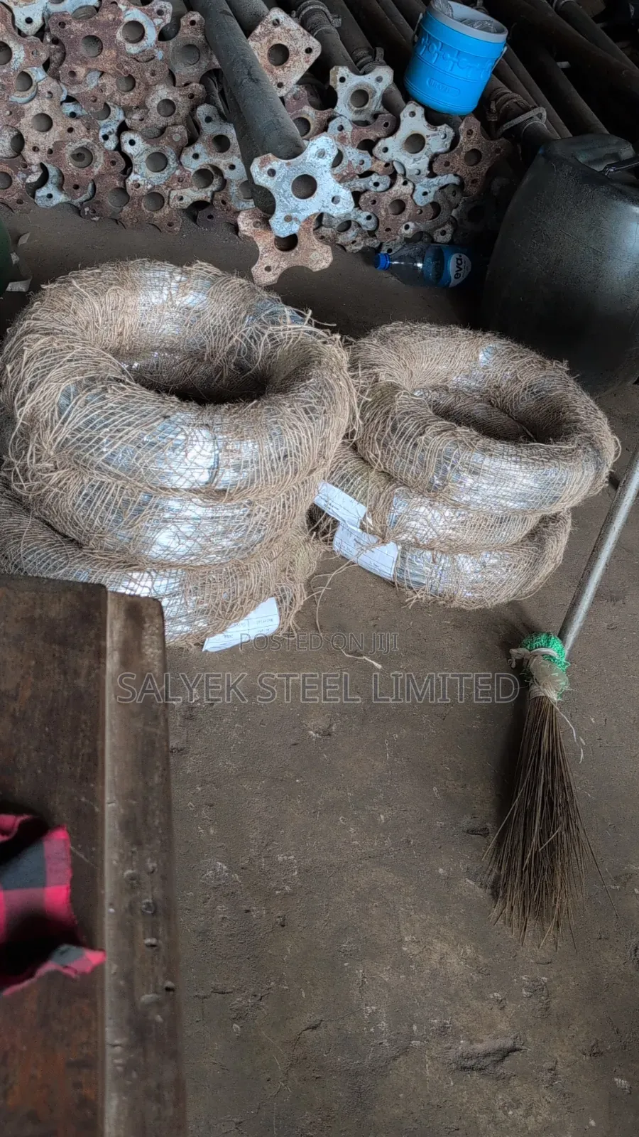 Straightening Binding Wire, Plate