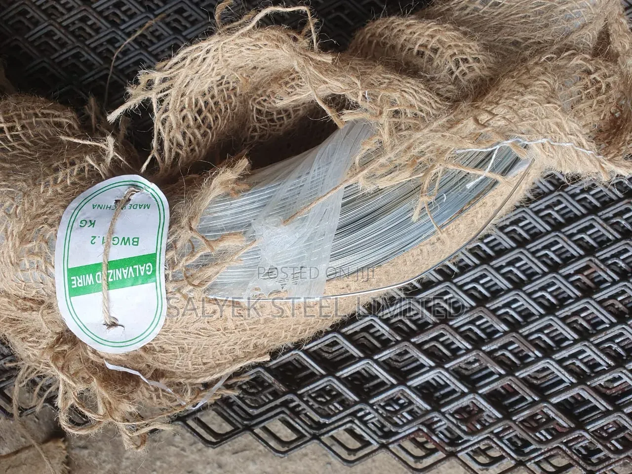 Straightening Binding Wire, Plate