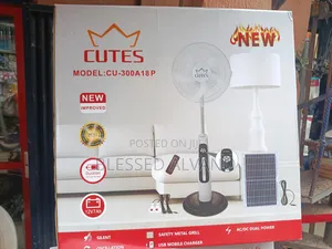 Cutes 18 Inches Rechargeable Fan