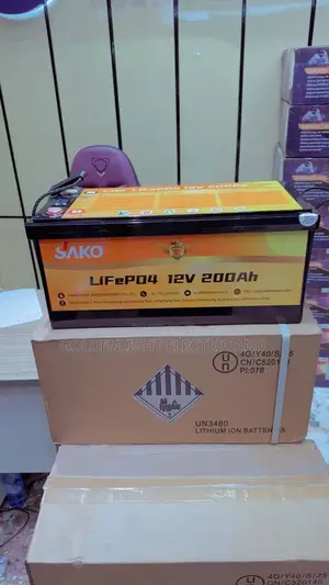 Sako 12v 200ah Lifepo4 Lithium Battery
