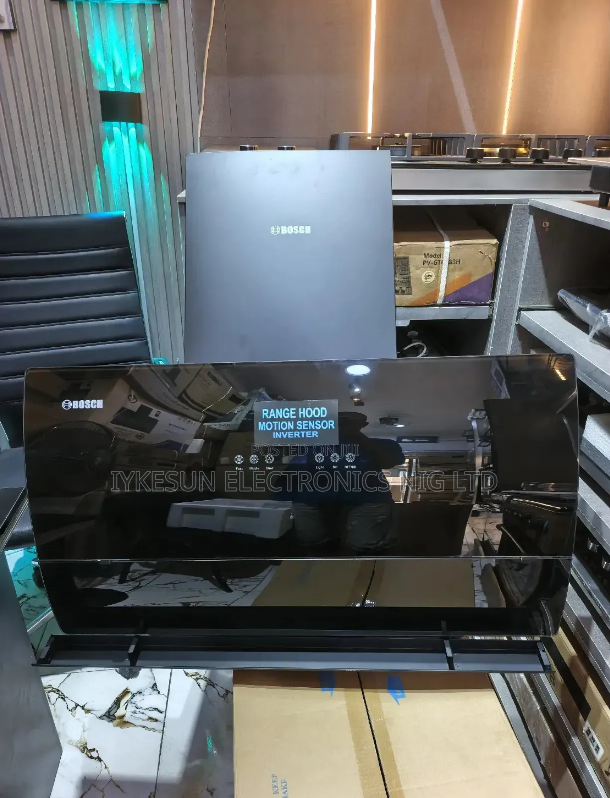 Original Bosch High Speed Automatic Smart Inverter Plasma Range Hood