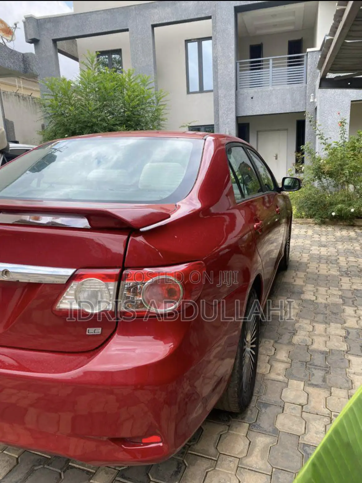Toyota Corolla 2013 Maroon