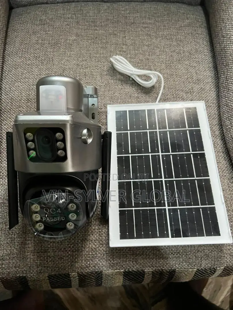 Dual View Solar CCTV Camera