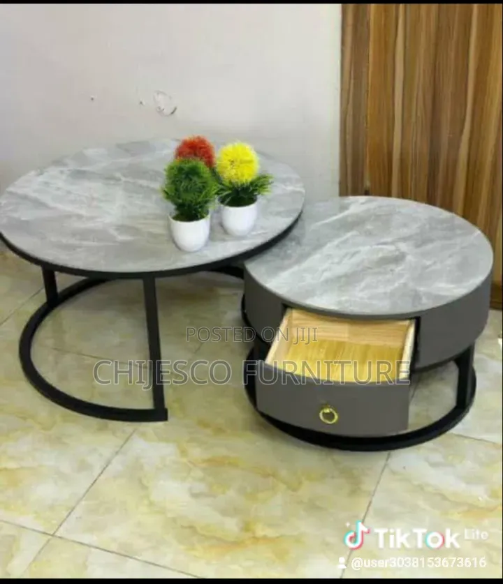 Round Marble Center Table