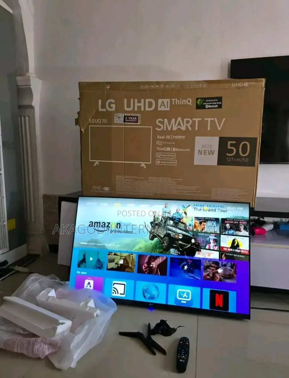 50inches Smart Lg Internet Access Tv - Price: ₦ 230,000 on Jiji.ng [Ikeja]