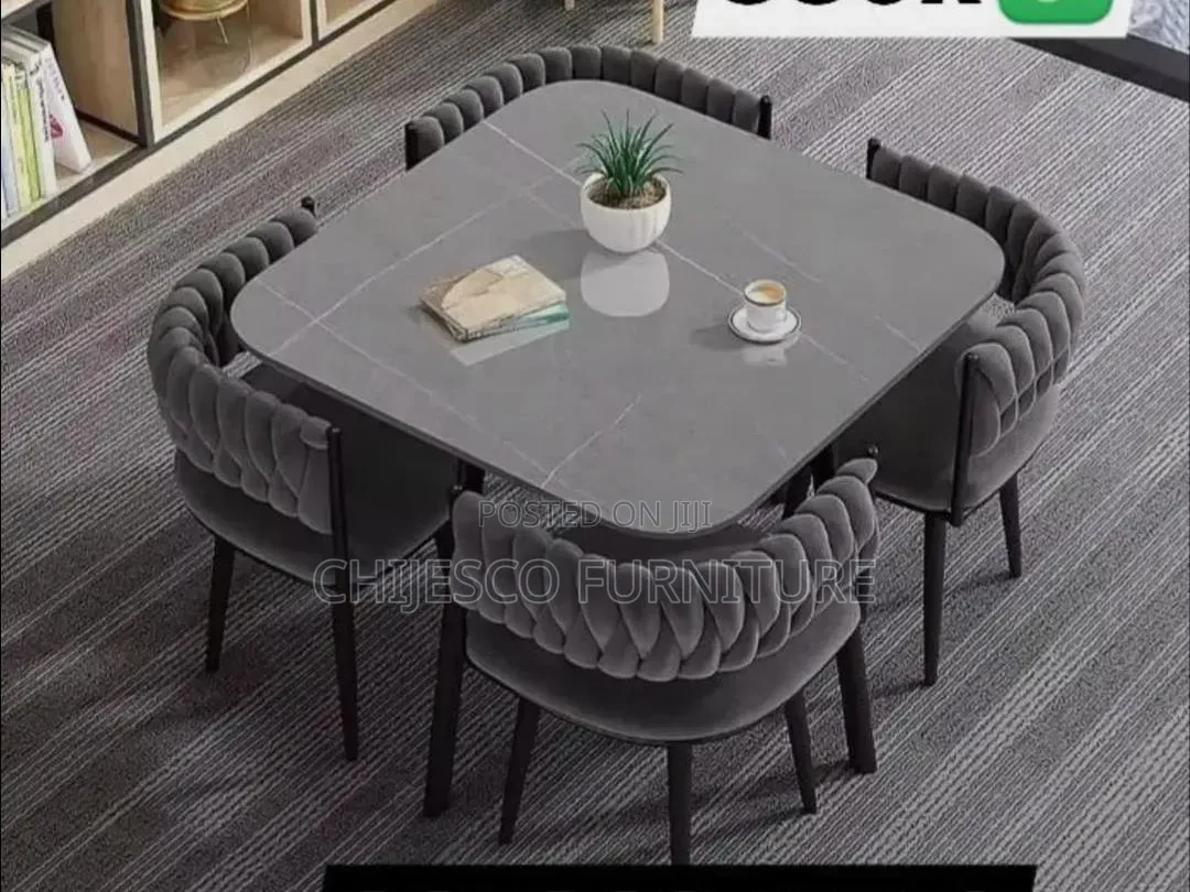 Quality Box Marble Dinning Table by 4 Seater