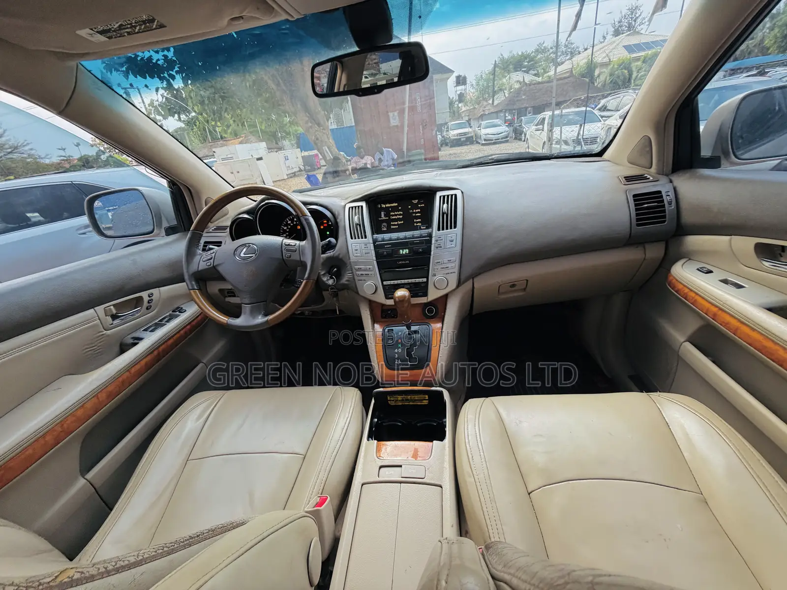 Lexus RX 2008 Gold