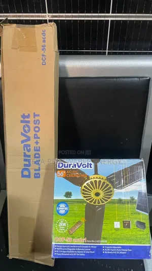 Dc/Ac Ceiling Fan Solar