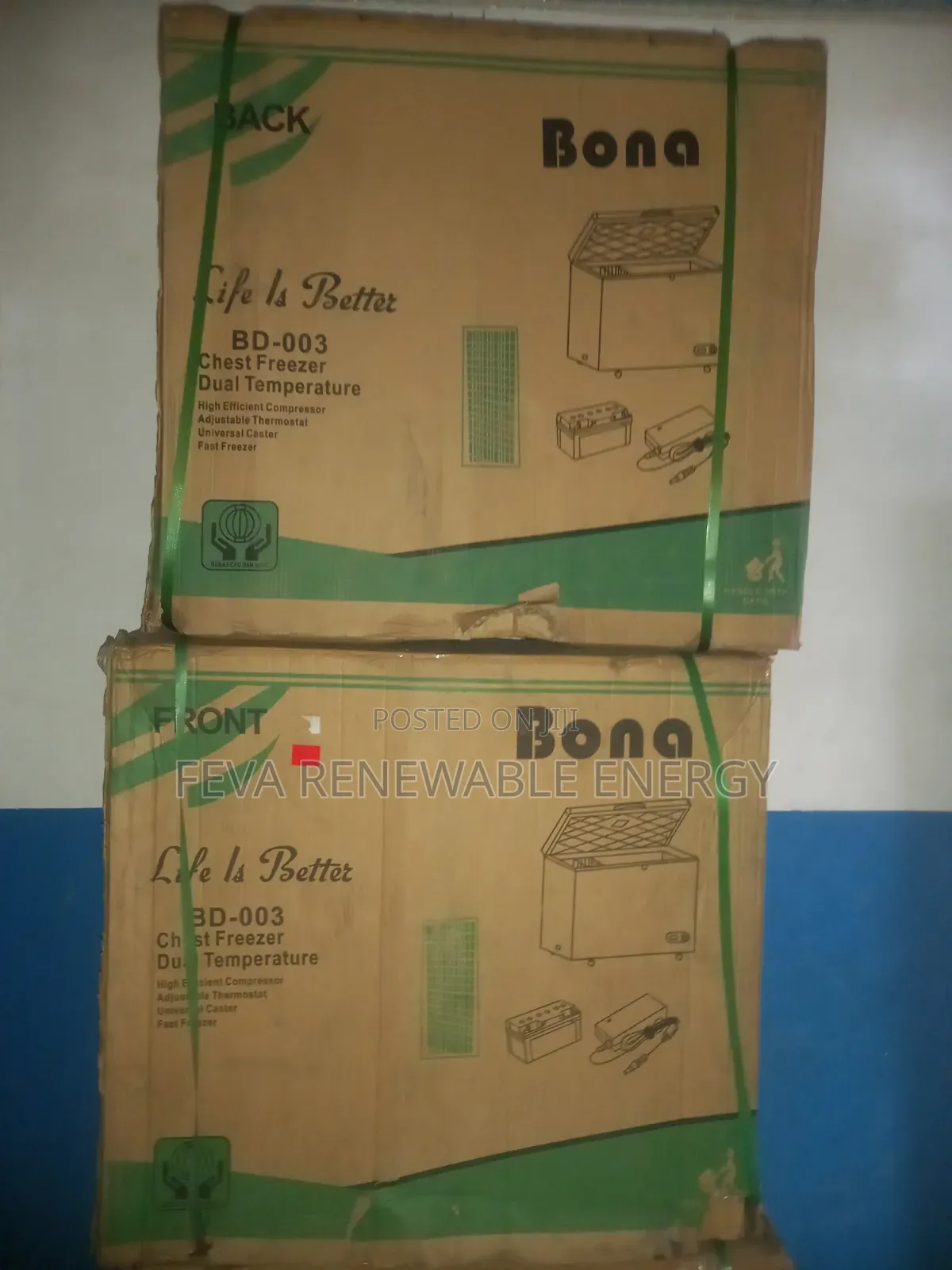 Solar Bona Refrigerator 218l