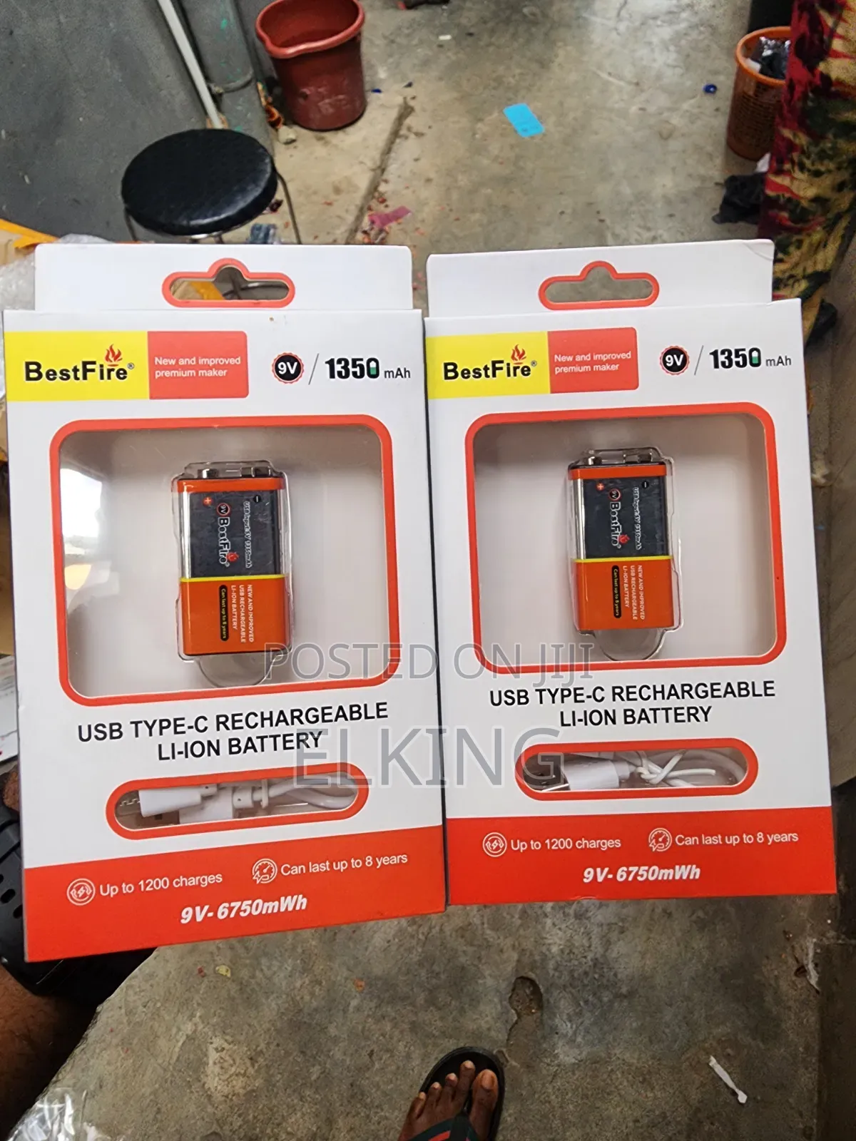 Microphone Batteries Type-c Rechargeable