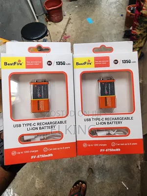 Microphone Batteries Type-c Rechargeable