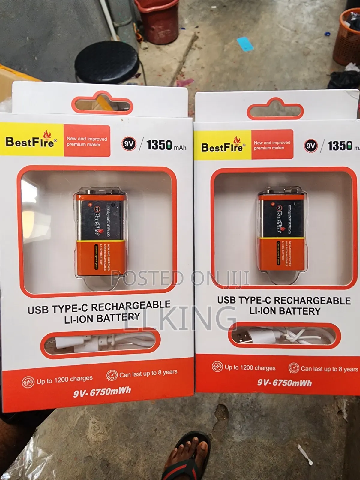 Microphone Batteries Type-c Rechargeable