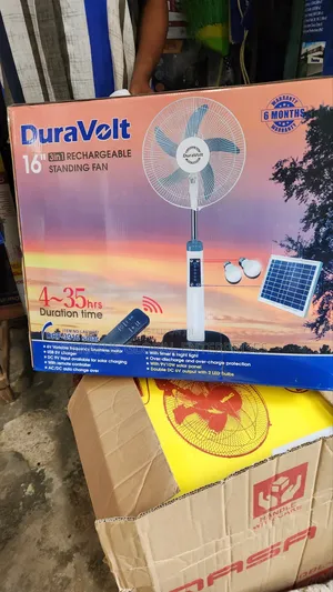 Duravolt 16 Inches Solar Standing Fan With Remote Control
