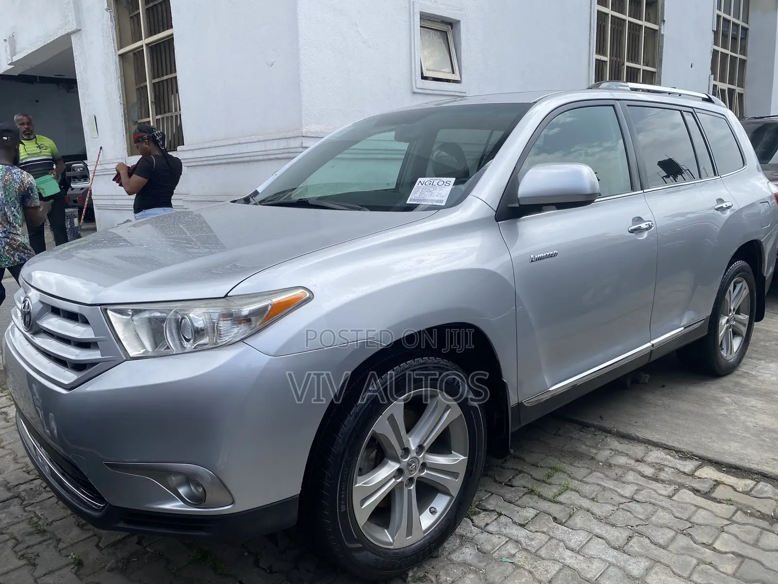 Toyota Highlander Limited 2012 Silver