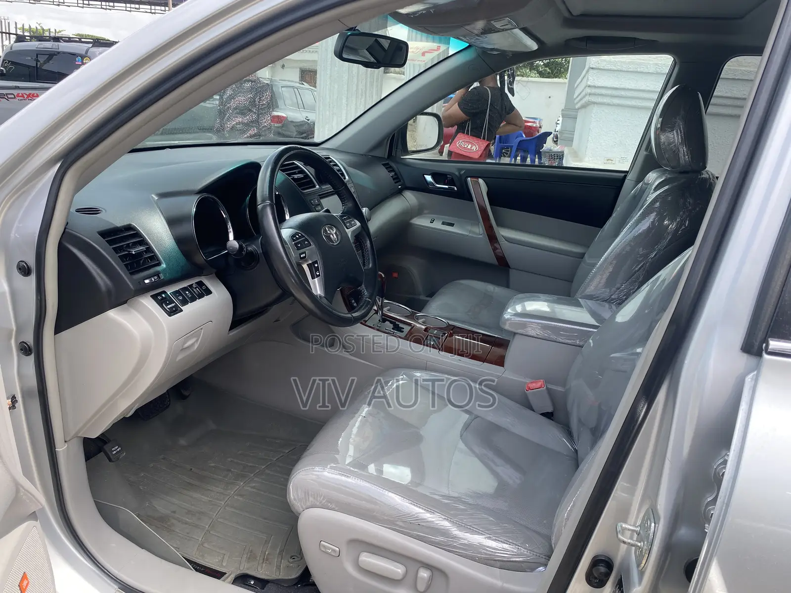 Toyota Highlander Limited 2012 Silver