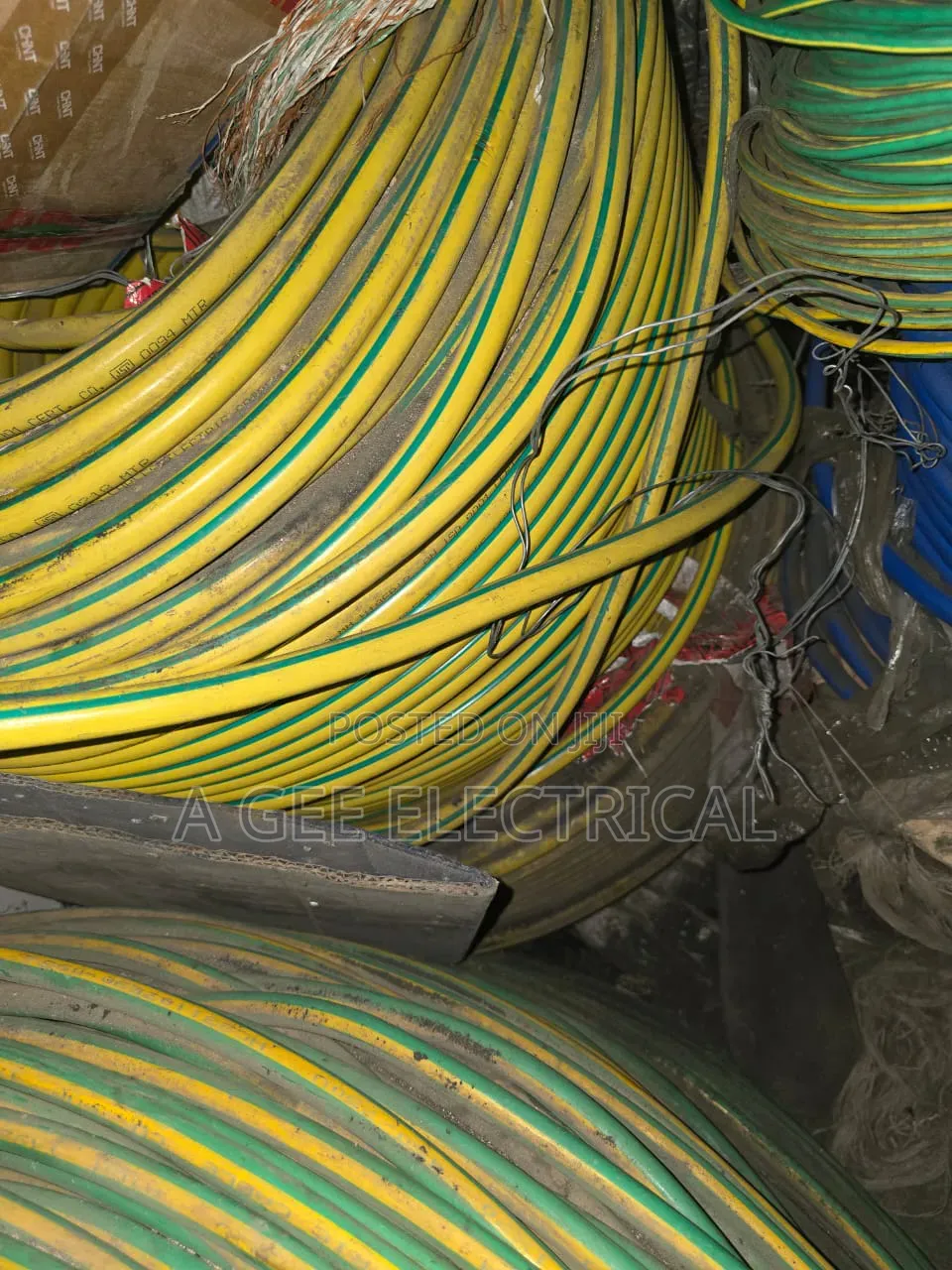 95mm Green and Yellow Earth Cable