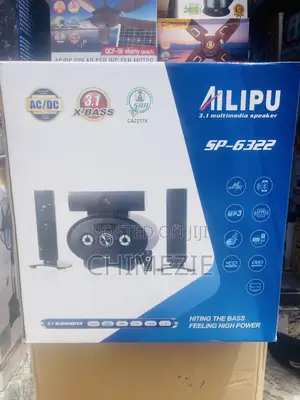 Ailipu Ac/Dc Home Theater System 3 Speakers Model 6322