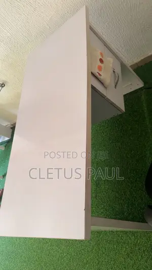 2 White Office Table With Drawers