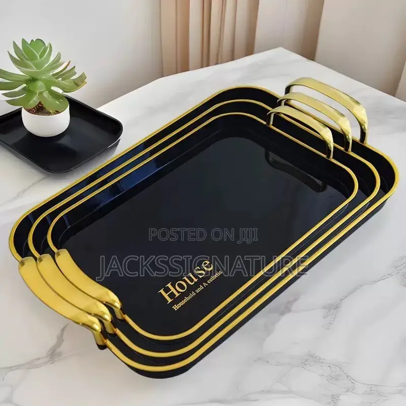 Classic 3in1 Acrylic Luxury Tray Set