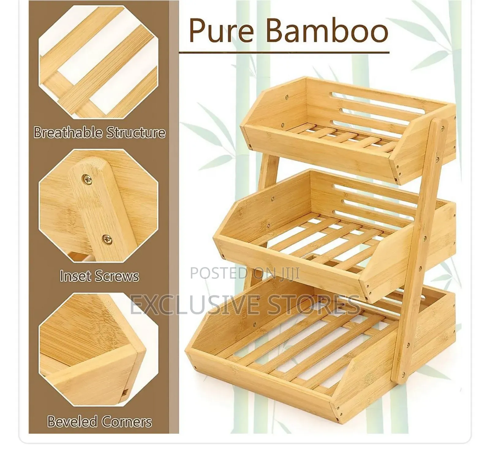 Bamboo Fruit Basket