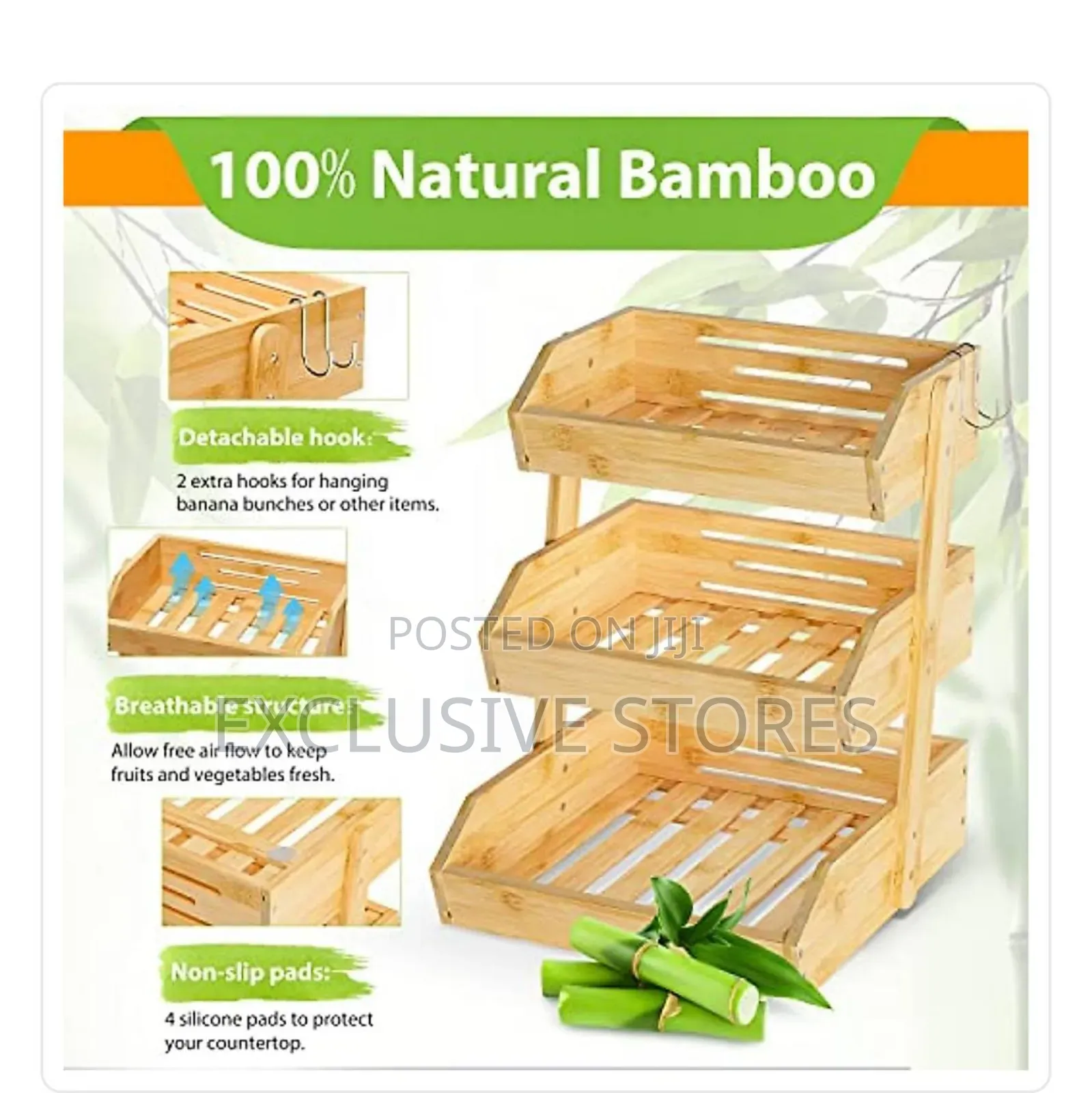 Bamboo Fruit Basket