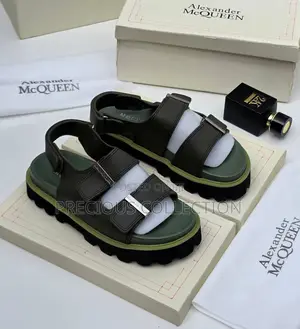Classic Chunky Sole McQueen Leather Sandal