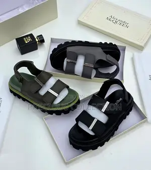 Classic Chunky Sole McQueen Leather Sandal