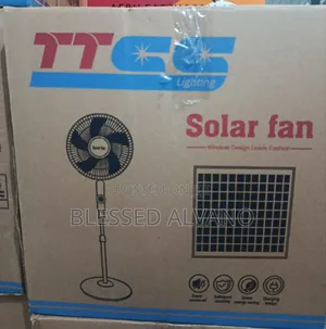 Ttcc Solar 16 Inches Standing Fan