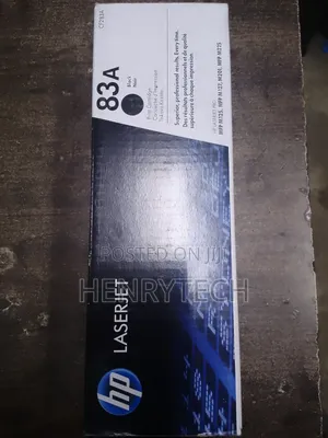 83a Black Cartridge Toner Genuine Hp