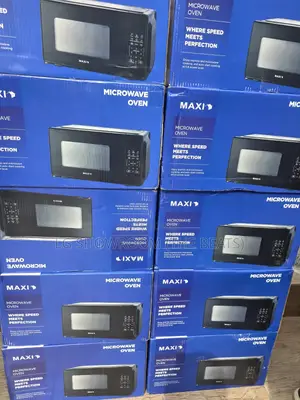 Maxi 20l Black Digital Microwave