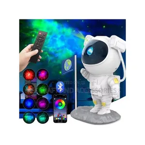 Starry Sky Projector Night Light Astronaut Space With Remote Control