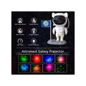 Starry Sky Projector Night Light Astronaut Space With Remote Control
