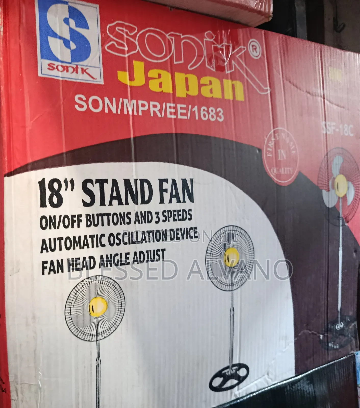 Sonik Japan Stand Fan