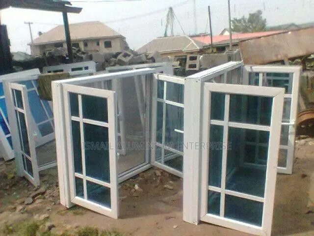 Aluminum Casement Window With Burglary