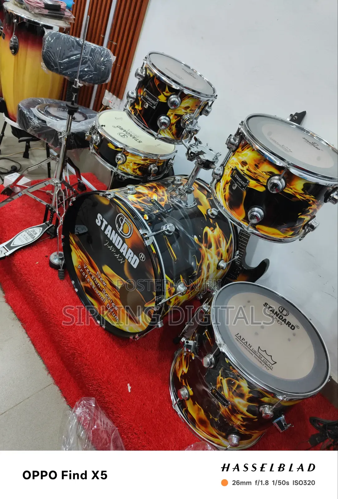Standard Japan Professional Drum 5set