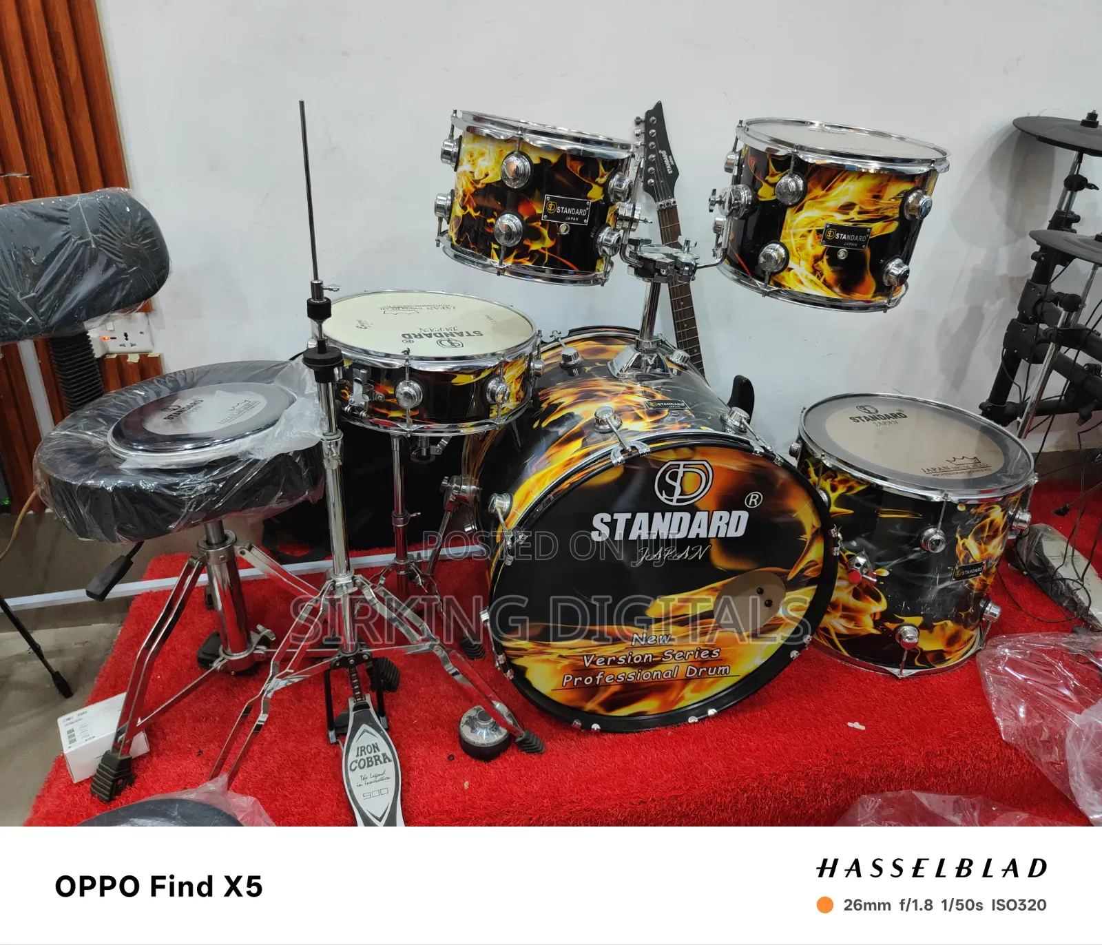 Standard Japan Professional Drum 5set