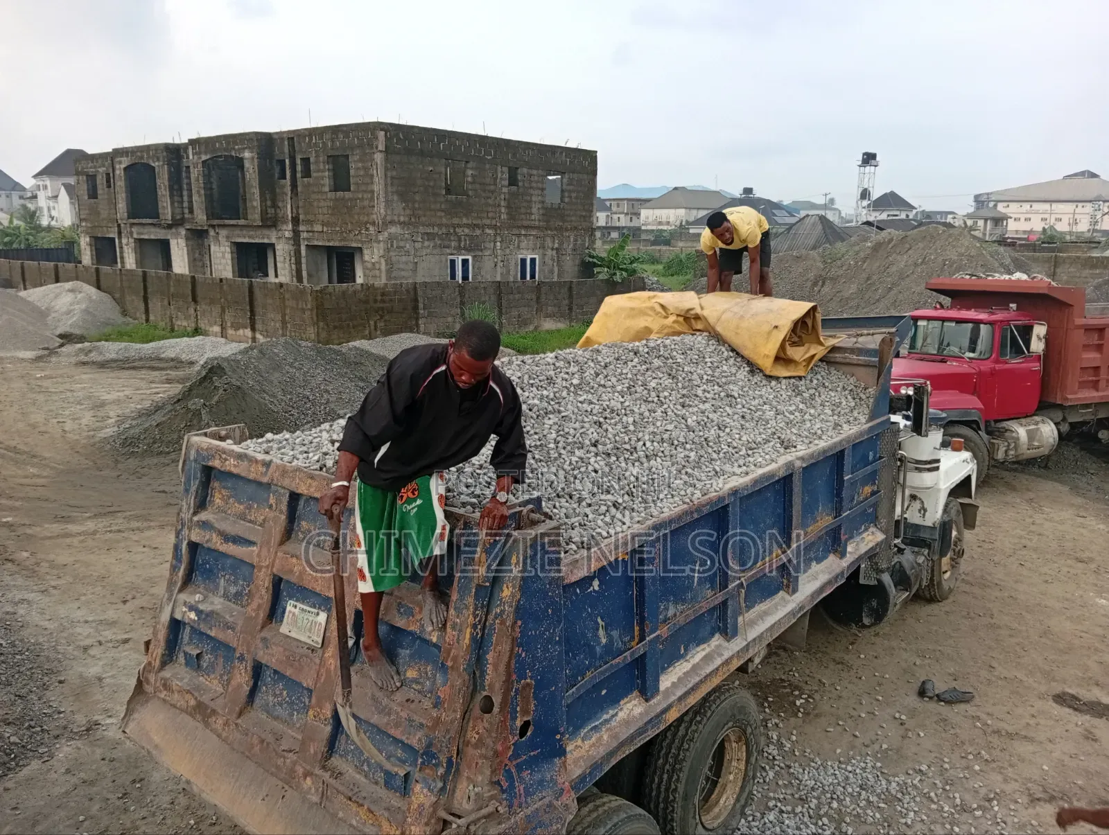 Chipping Granite