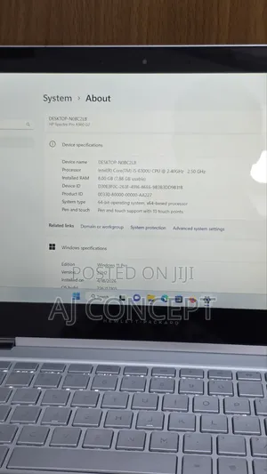 Laptop HP Spectre X360 8GB Intel Core i5 SSD 256GB