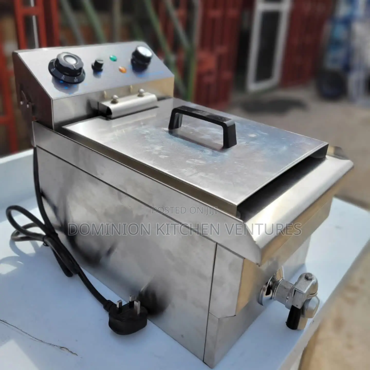 Electric Tabletop Deep Fryer,
