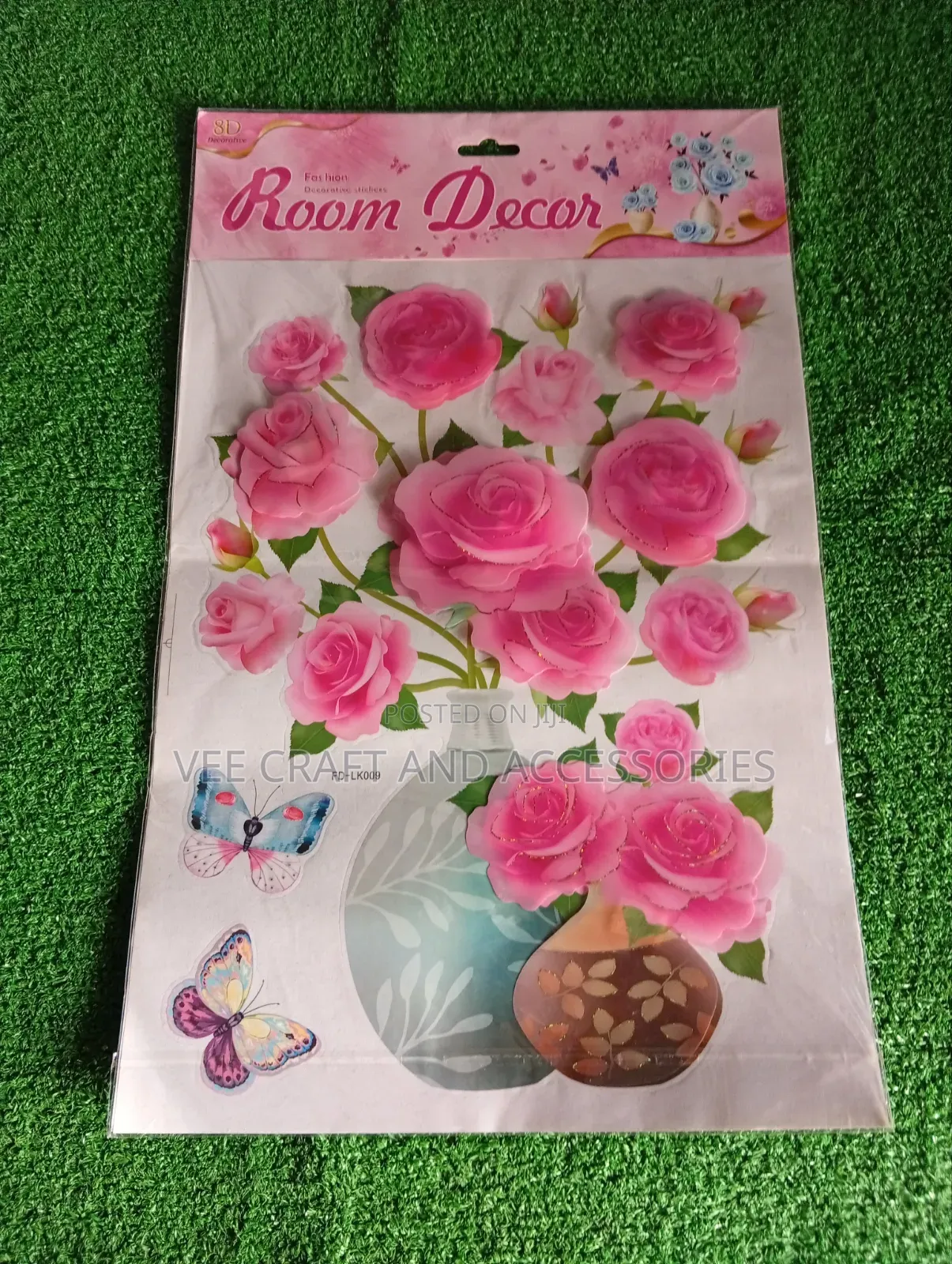 5d Flower Design Wall Deco