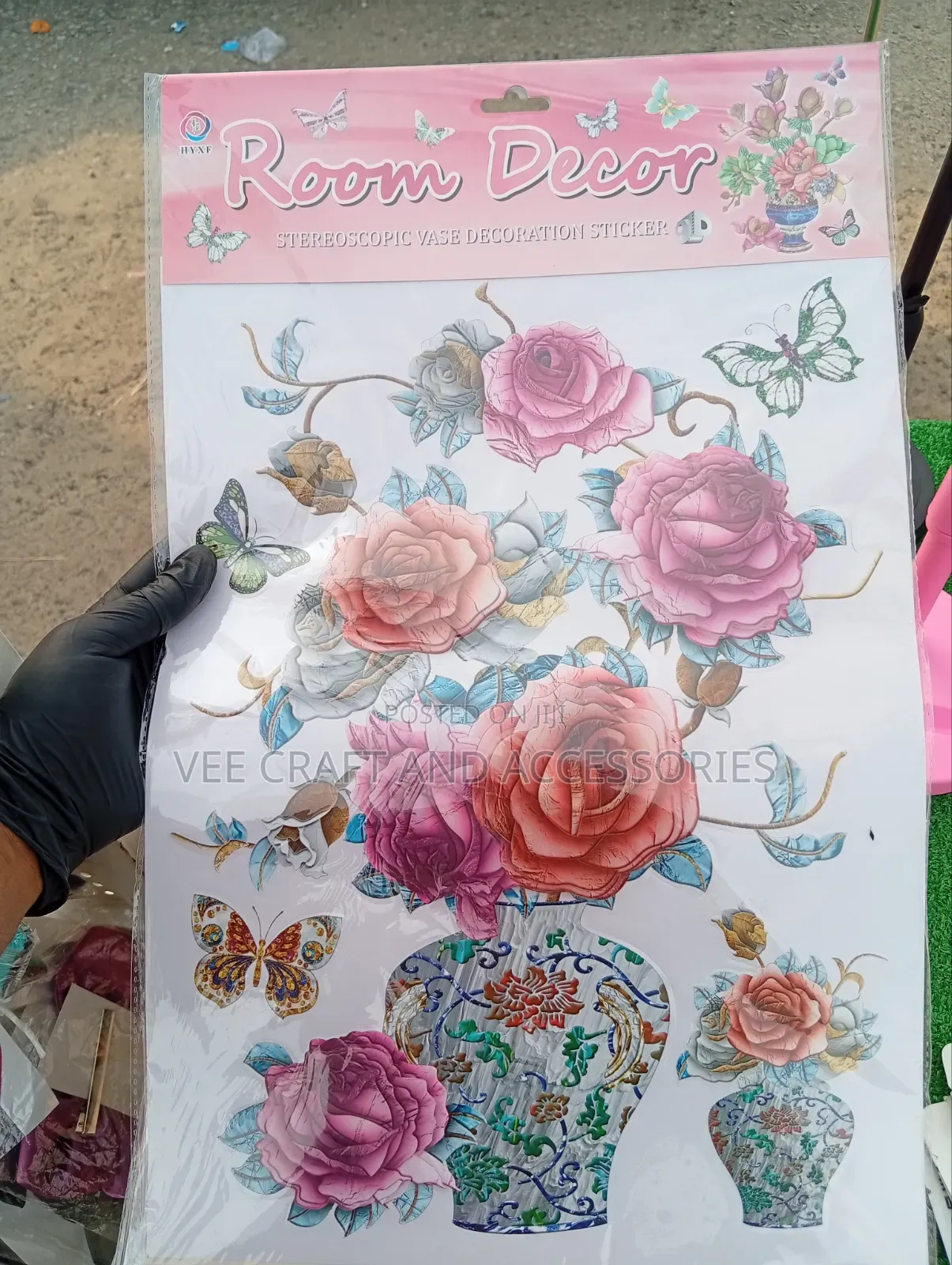 5d Flower Design Wall Deco