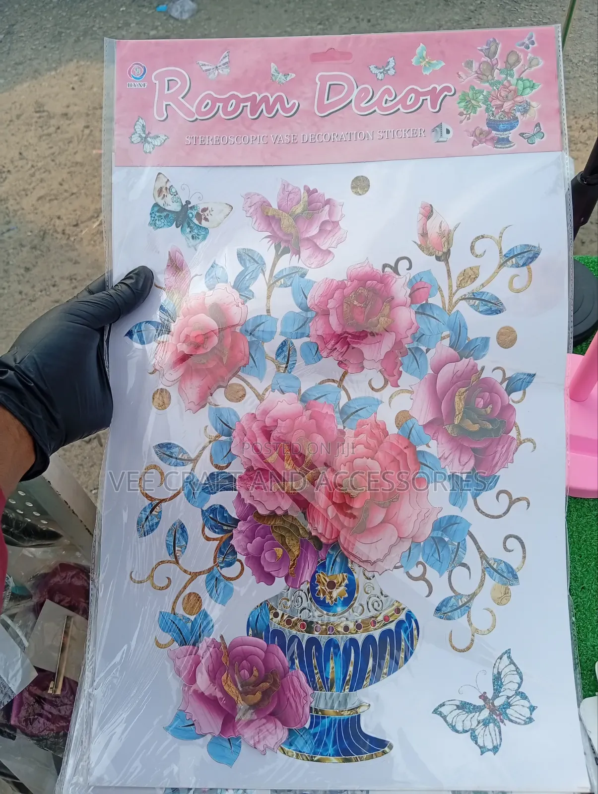5d Flower Design Wall Deco