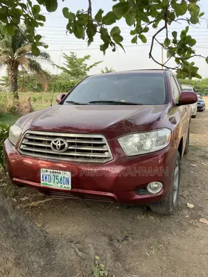 Toyota Highlander 2007 Burgundy