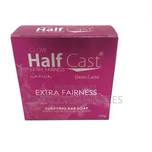 Glow Half Cast Extra Fairness Soap 200g