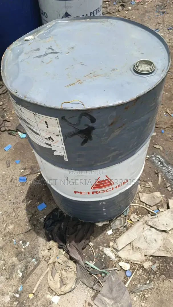 Empty Iron Drum